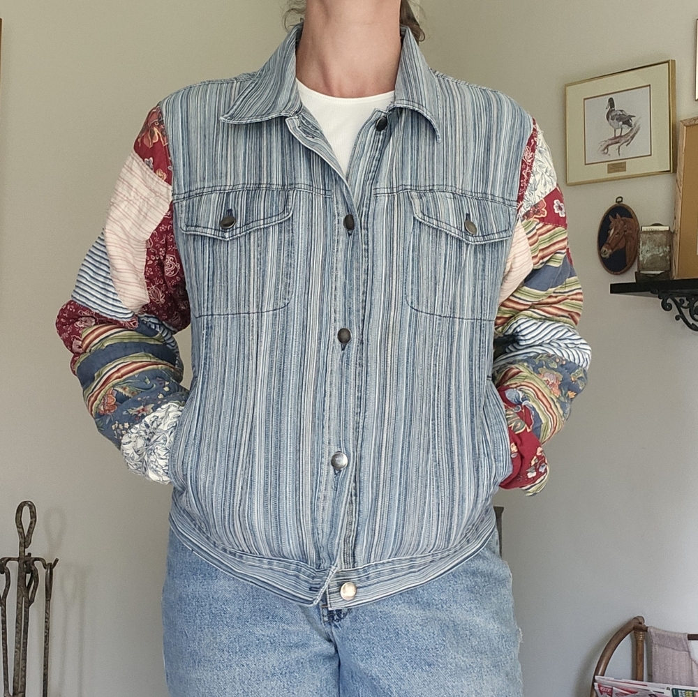 Reworked Denim Jacket - Picture 6 of 8